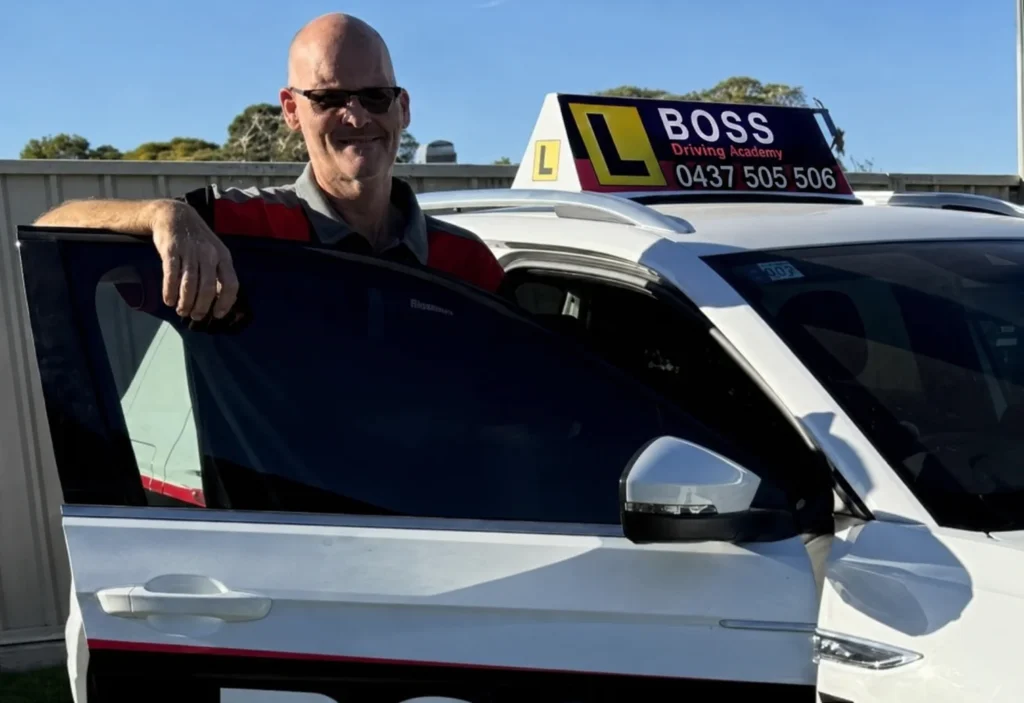 Instructor / car photo