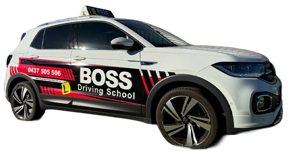 boss driving school car